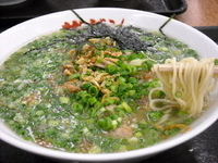 「ザボンねぎラーメン￥780」@ラーメン専門店 ザボン 海老名SA上り店の写真