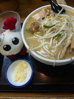 「味噌ラーメン（ニンニク）」@味噌麺処 花道庵の写真
