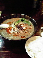 「今月の一品 坦々麺ブラック」@麺工房HIRAMAの写真