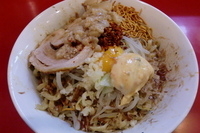 「特製まぜそば大盛り」@ジャンクガレッジ 東大宮店の写真