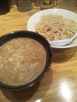 「濃厚つけめん + たまねぎ」@つけめん桜坂の写真