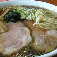 「醤油ラーメン+大盛（麺硬め）」@尾道ラーメン 正ちゃんの写真