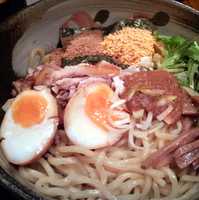 「油そば （スープ付） ￥750」@油そば 椿の写真