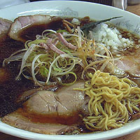 「ネギチャーシューメン+特大」@よしいちの写真