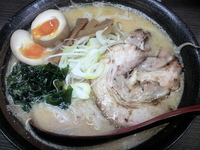 「とんこつ味噌らーめん+味玉」@麺屋 天 sora 大成店の写真