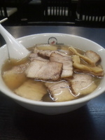 「焼豚ラーメン」@喜多方ラーメン 坂内 練馬中央店の写真