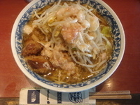 「らーめん（脂少し多め、味ちょっと濃いめ）」@麺香房 暖々の写真