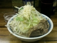 「小ラーメン（ニンニク）」@ラーメン二郎 新小金井街道店の写真
