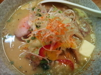 「限定 麺や福一風味噌カレー牛乳ラーメン（850円）」@麺や 福一の写真