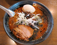 「扣肉担々麺+味付玉子」@湯麺 破天荒の写真