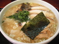 「チャーシューワンタン麺   塩・細麺」@喜奴屋の写真