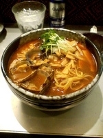 「浅利辛そば（850円）+大盛り（100円）」@麺匠 呉屋の写真