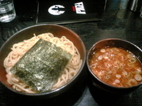 「つけそば（中）:800円」@BASSO ドリルマンの写真