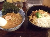 「つけ麺（並）+和え麺（油そば麺）」@つけ麺 紅葉の写真
