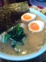 「ラーメンセット」@武蔵家 立川店の写真