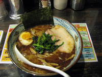 「濃魚醤油らーめん（並盛）@700」@オリオン食堂の写真