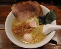 「塩チャーシューそば+味玉」@塩そば 真吾の写真