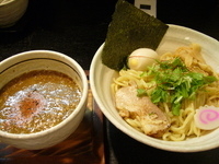 「つけめん+半熟味付玉子」@麺の坊 晴れやかの写真