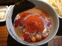 「辛辛魚つけ麺-中盛り」@麺処 井の庄 立川店の写真