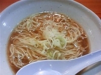 「しるそば・醤油（￥550）」@爆じゅう餃子 餃点の写真