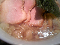 「にぼぶら味玉チャーシュー大盛」@にぼぶらの写真