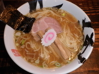 「ラーメン（700円）大盛（無料）」@麺屋久兵衛の写真