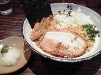 「秋限定 秋刀魚油そば（中盛り）」@麺屋 利休の写真