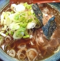 「中華そば（ねぎトッピング）」@二代目つけ麺屋 桜の写真