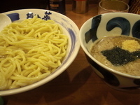 「塩つけ麺880円+大盛80円」@麺や 葵 日暮里駅前店の写真