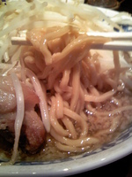 「ラーメン （野菜普通盛り）600円」@麺香房 暖々の写真