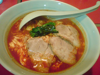 「タンタンメン（3辛）+チャーシュー」@横浜 敦煌の写真