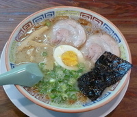 「昔ラーメン・並（500円）」@大砲ラーメン 大分店の写真