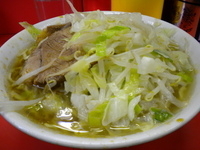 「小ラーメン 600円（ヤサイ・ニンニク・カラメ）」@ラーメン二郎 三田本店の写真