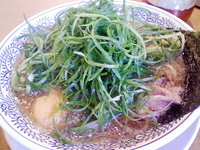 「ドッカンねぎ肉そば+餃子」@丸源ラーメン 泉北店の写真