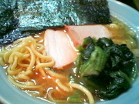 「ラーメン/麺カタメ（￥650）」@横浜ラーメン 一心の写真