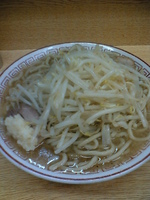 「ラーメン（僕の塩）:750円」@ラーメン二郎 環七新代田店の写真