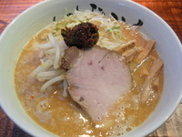 「味噌ぶら もやし ニラキムチ」@にぼぶらの写真