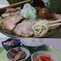 「チャーシューメン+大盛+味付玉子+ライス」@大五郎の写真