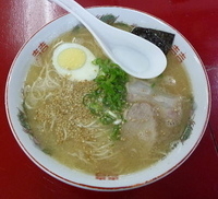 「ラーメン（550円）」@宝来軒 戸次店の写真