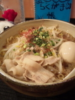 「うま醤油そば（並）+味玉（携帯クーポン）+ビール」@Jokerの写真