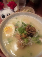 「限定純とりそば+ビール」@らーめん天神下 大喜の写真