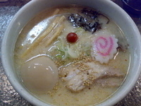 「塩ラーメン+半熟玉子」@らーめん 山頭火 五反田店の写真