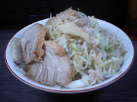 「小ヤサイマシマシ、カラカラ、アブラ、ニンニク」@ラーメン二郎 横浜関内店の写真