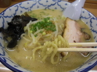 「塩らーめん750円」@波（シー）の写真