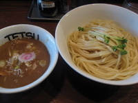 「つけ麺+大盛（750+50円）」@つけめんTETSU 千駄木本店の写真
