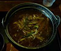 「鴨すき花めん（800円）」@武庵 花福の写真