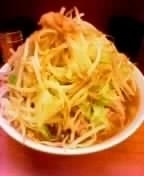 「小ぶたダブル850円（全マシ）」@ラーメン二郎 立川店の写真