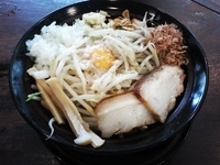 「まぜそば ストロング」@あっ晴れ 可児店の写真