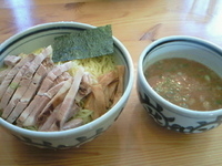 「肉つけそば（1000円）」@らーめん頑頭（GUNS）の写真