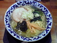 「汐らぁ麺+大盛」@麺や すみばの写真